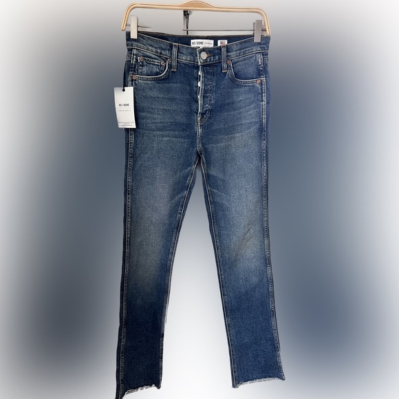 Brand new never worn re/done jeans - Picture 1 of 4